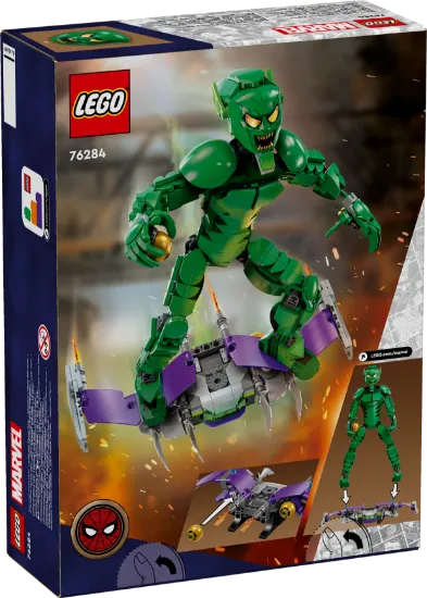 LEGO Super Heroes 76284 Green Goblin Construction Figure package