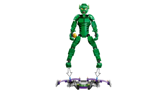 Picture of LEGO Super Heroes 76284 Green Goblin Construction Figure