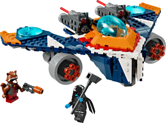 LEGO Super Heroes 76278 Rocket's Warbird vs. Ronan