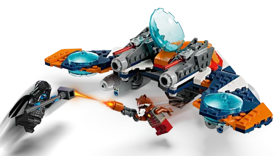 LEGO Super Heroes 76278 Rocket's Warbird vs. Ronan