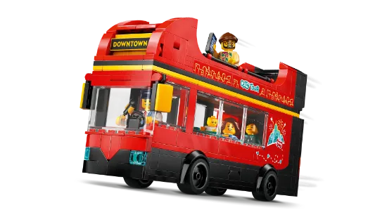 Picture of LEGO City 60407 Red Double-Decker Sightseeing Bus