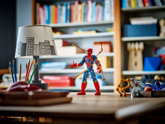 Picture of LEGO Super Heroes 76298 Iron Spider-Man Construction Figure