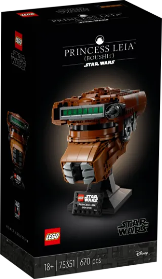 LEGO Star Wars 75351 Princess Leia™ (Boushh™) Helmet package