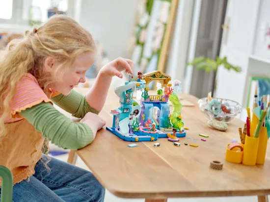 playing LEGO Friends 42630 Heartlake City Water Park