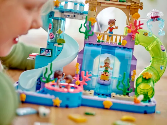 playing LEGO Friends 42630 Heartlake City Water Park