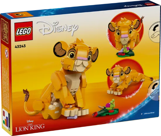 LEGO Disney Classic 43243 Simba the Lion King Cub package
