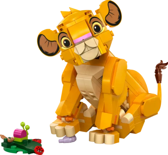 LEGO Disney Classic 43243 Simba the Lion King Cub "She Build That" Animal