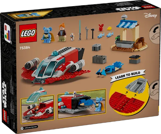 LEGO Star Wars 75384 The Crimson Firehawk Set package