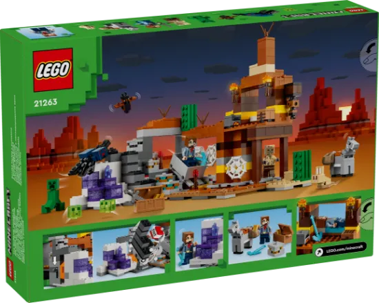 Picture of LEGO Minecraft 21263 The Badlands Mineshaft