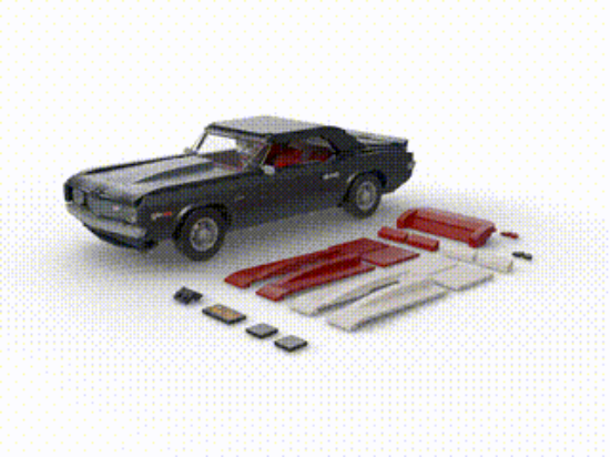 BRIKSMAX Kit d'éclairage à LED pour Lego Icons Chevrolet Camaro Z28 - Compatible with Lego 10304
