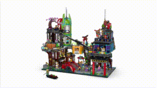 LEGO Ninjago 71799 NINJAGO® City Markets, 360 VDO