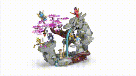LEGO Ninjago 71819 Dragon Stone Shrine, 360 VDO