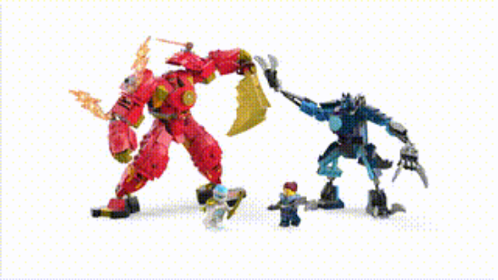 Picture of LEGO Ninjago 71808 Kai’s Elemental Fire Mech Toy