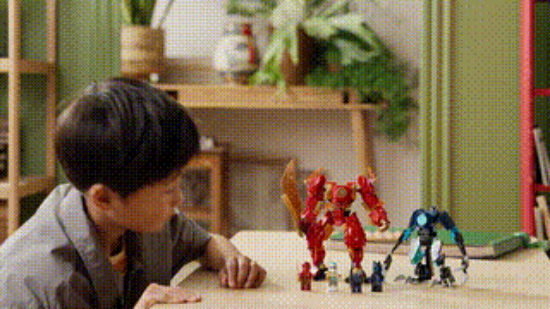 Picture of LEGO Ninjago 71808 Kai’s Elemental Fire Mech Toy