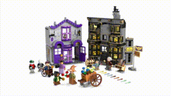 Picture of LEGO Harry Potter 76439 Ollivanders & Madam Malkin's Robes
