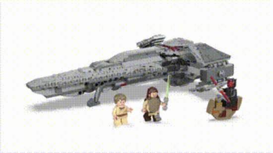 Picture of LEGO Star Wars 75383 Darth Maul's Sith Infiltrator