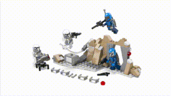 Picture of LEGO Star Wars 75373 Ambush on Mandalore Battle Pack