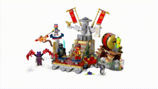 Picture of LEGO Ninjago 71818 Tournament Battle Arena