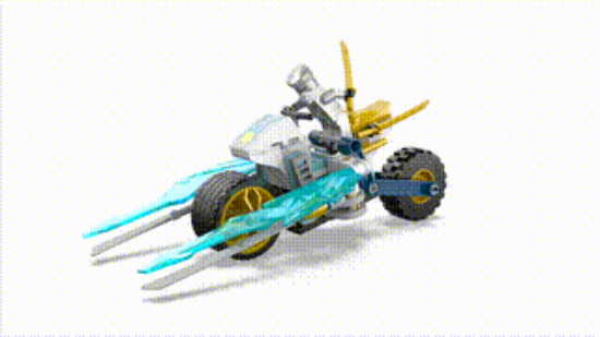 Picture of LEGO Ninjago 71816 Zane's Ice Motorcycle