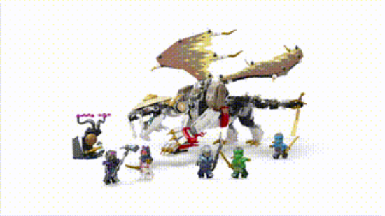 Picture of LEGO Ninjago 71809 Egalt the Master Dragon Hero Toy