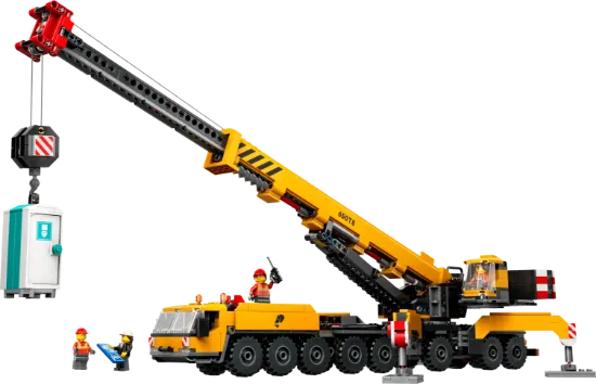LEGO City 60409 Yellow Mobile Construction Crane