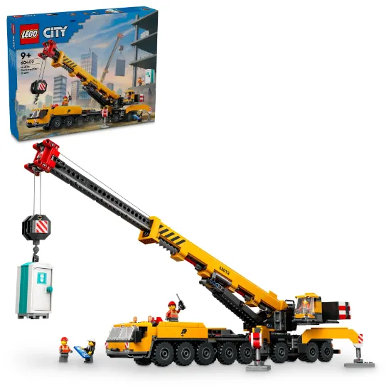 LEGO City 60409 Yellow Mobile Construction Crane package