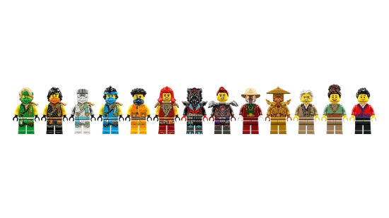 LEGO Ninjago 71814 Tournament Temple City V29
