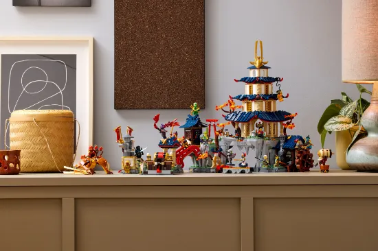 LEGO Ninjago 71814 Tournament Temple City V29