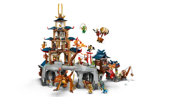 LEGO Ninjago 71814 Tournament Temple City V29
