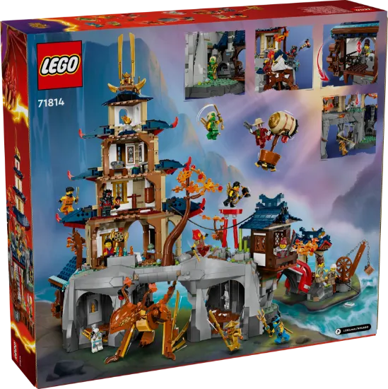 LEGO Ninjago 71814 Tournament Temple City V29 package