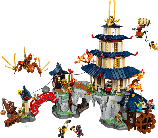 LEGO Ninjago 71814 Tournament Temple City V29