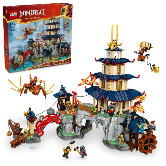 LEGO Ninjago 71814 Tournament Temple City V29 package