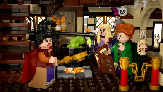 LEGO IDEAS 21341 Disney Hocus Pocus: The Sanderson Sisters' Cottage