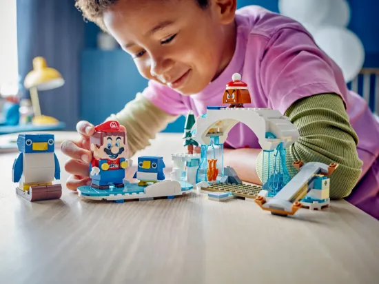 Picture of LEGO Super Mario 71430 Penguin Family Snow Adventure Expansion Set