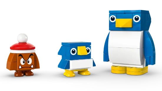 Picture of LEGO Super Mario 71430 Penguin Family Snow Adventure Expansion Set