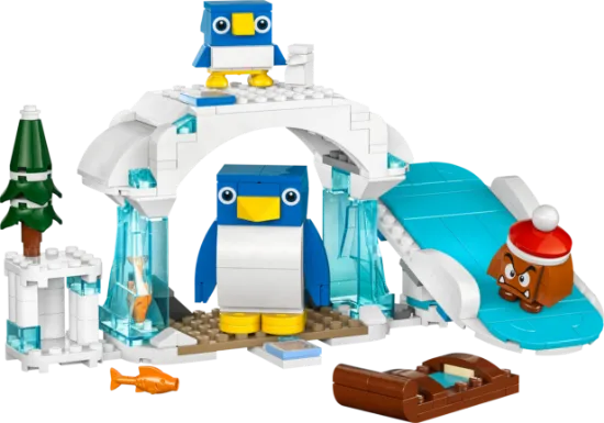 Picture of LEGO Super Mario 71430 Penguin Family Snow Adventure Expansion Set