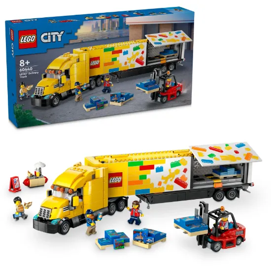LEGO City 60440 Yellow Delivery Truck package