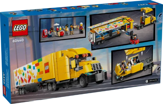LEGO City 60440 Yellow Delivery Truck package