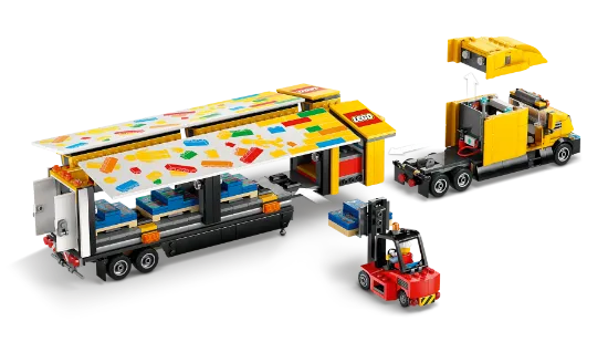 LEGO City 60440 Yellow Delivery Truck