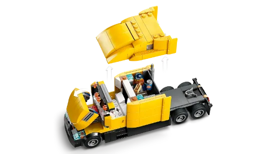 LEGO City 60440 Yellow Delivery Truck