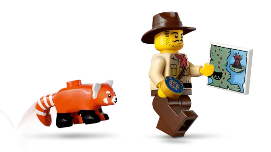 Picture of LEGO City 60424 Jungle Explorer ATV Red Panda Mission