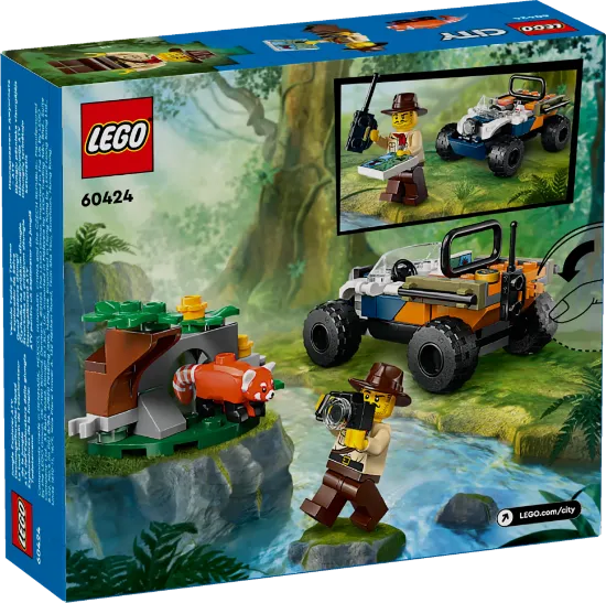 Picture of LEGO City 60424 Jungle Explorer ATV Red Panda Mission