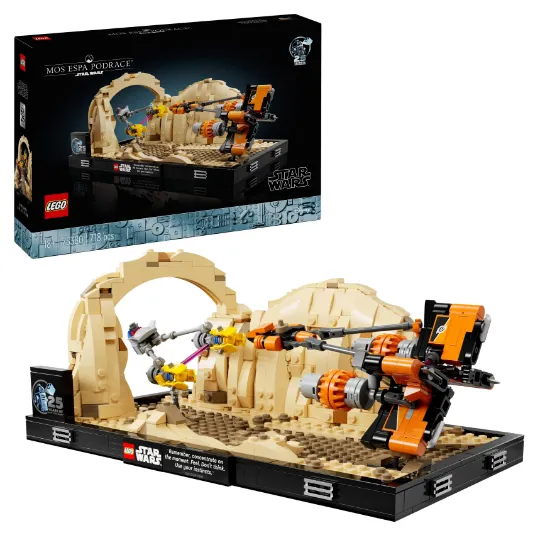 Picture of LEGO Star Wars 75380 Mos Espa Podrace Diorama Set