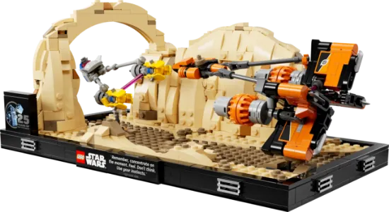 LEGO Star Wars 75380 Mos Espa Podrace Diorama Set