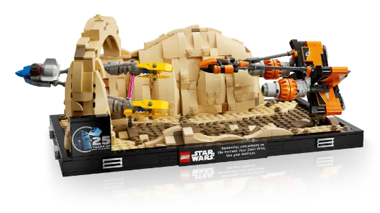 Picture of LEGO Star Wars 75380 Mos Espa Podrace Diorama Set