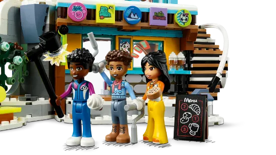 Picture of LEGO Friends 41756 Holiday Ski Slope and Café V29