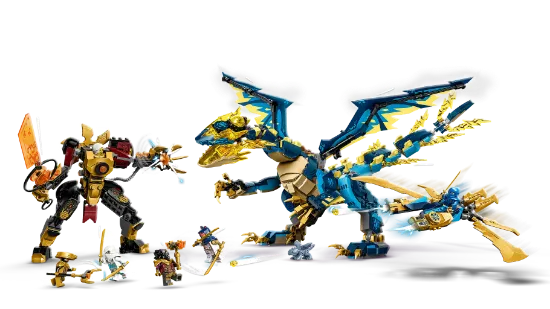LEGO Ninjago 71796 Elemental Dragon vs. The Empress Mech