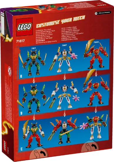 Picture of LEGO Ninjago 71817 Lloyd's Elemental Power Mech