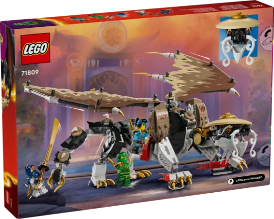Picture of LEGO Ninjago 71809 Egalt the Master Dragon Hero Toy