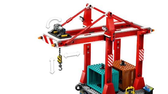 Picture of LEGO City 60422 Seaside Harbour with Cargo Ship